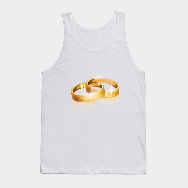 Wedding Rings Tank Top by nickemporium1